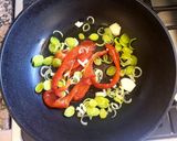 Foto del paso 2 de la receta: Penne rigatti con vegetales al wok. #paraprincipiantes