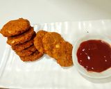 A picture of step 4 of Masala vada.