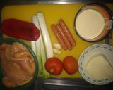 Foto del paso 2 de la receta: Canoas de plátano maduro y pollo