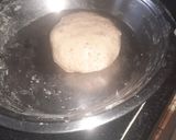 A picture of step 1 of Macroni pizza.