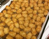A picture of step 6 of Cheesy Tater Tot Casserole.