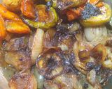 Foto del paso 7 de la receta: Matambrito en mostaza y miel a la chapa y verduras en vinagreta