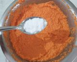 A picture of step 4 of Tirangi Dhokla Popstick.