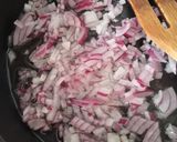 A picture of step 3 of Creamy salmon tagliatelle.