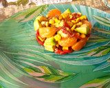 Foto del paso 4 de la receta: Ensalada de pimientos del piquillo con mandarina