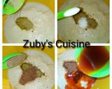 A picture of step 2 of Dry fish moi-moi.