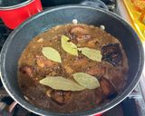 A picture of step 3 of Killer Sprite Dry Pork Adobo.