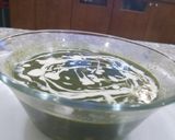 A picture of step 3 of Spinach corn creamy soup.