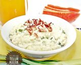 Foto langkah ke 6 dari resep Bubur Telur Kocok Favorit [Sarapan Hari 2].