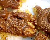 A picture of step 5 of Millionaires shortbread.