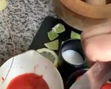 Une image de l'étape 2 de Virgin Mojito fraises.