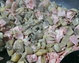 Foto del paso 6 de la receta Revuelto de setas, jamón cocido y huevo😋🍽