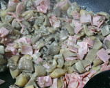 Foto del paso 6 de la receta: Revuelto de setas, jamón cocido y huevo😋🍽