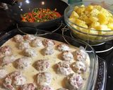 Húsgolyók kapros mártásban 🍽 recept fázis 6 fotója