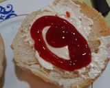 Foto do passo 7 de Hamburguer com rúcula, tomate seco e queijo gouda