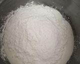 A picture of step 6 of Eggless Rumless Wheat flour plum cake.