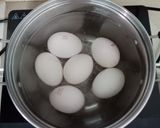 Hình bước làm 1 của món BUTA NO KAKUNI - Thịt kho trứng kiểu Nhật