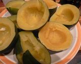 A picture of step 2 of Gem Squash and sweetcorn.