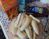 Foto langkah ke 1 dari resep Banana roll krispi.