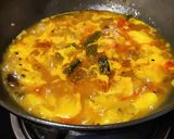 A picture of step 2 of Pineapple- tomato Khatta meetha.