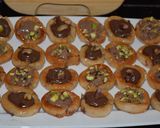 صورة لخطوة 1 من وصفة 🍥🍥 أساور بقلاوة الشوكولاتة 🍫🍫