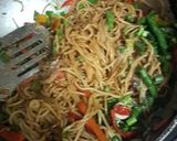 A picture of step 10 of Veg noodles.