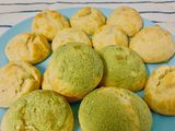 Matcha Cream Puff(Bánh su kem trà xanh)