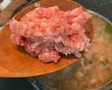รูปขั้นตอนการทำที่ 5 ของ ข้าวต้มเล้งหมูสับ (เคลียร์ตู้เย็น)
