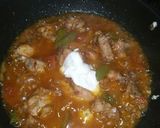 A picture of step 10 of Cholistani chicken khrdai.