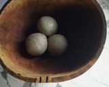 A picture of step 2 of Fura da nono.