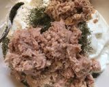 A picture of step 2 of Tuna Pasta Dill Salad.