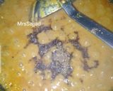 A picture of step 11 of Fish Biryani.