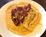 รูปขั้นตอนการทำที่ 3 ของ ข้าวไข่ข้นเบคอน