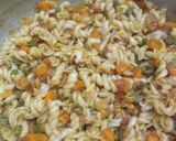 A picture of step 6 of Masala pasta.