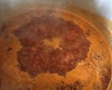 A picture of step 3 of Macaroni Jollof.
