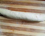 A picture of step 3 of Cinnamon roll.