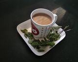 A picture of step 5 of Masala Mint Tea.