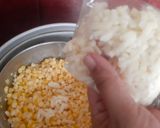 Foto langkah ke 3 dari resep 381. jagung Kukus Mozzarella.