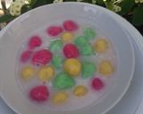 Foto langkah ke 4 dari resep Bubur candil rainbow.