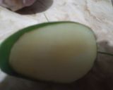 A picture of step 1 of Kairi ki chutney.