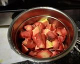 A picture of step 1 of Gajar ka halwa in mixer jar.