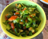 Foto del paso 1 de la receta: Guiso de verduras con salmón a la plancha