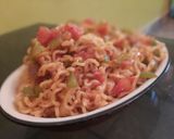 A picture of step 3 of Masala maggi.