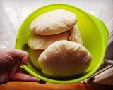 Pita készítés recept fázis 3 fotója