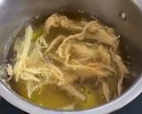 A picture of step 2 of Fried Papaya Salad.