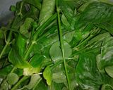 Hình bước làm 1 của món Bánh Nếp Lá Cẩm Nhân Dừa