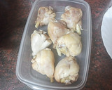 Foto del paso 3 de la receta: Jamoncitos de pollo en salsa de almendras con papas cocidas