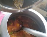 A picture of step 3 of Veg khichdi.