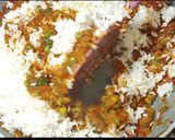 A picture of step 8 of Khada Tawa pulao || तवा पुलाव #nice #ricerecipe.