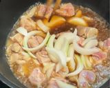 รูปขั้นตอนการทำที่ 3 ของ โอยาโกะด้ง (ข้าวหน้าไก่ญี่ปุ่น)